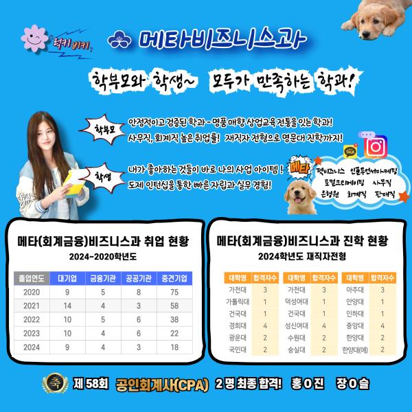 엄마, 아빠와 내가 모두 만족하는 학과는 없을까?[메타비즈니스과]